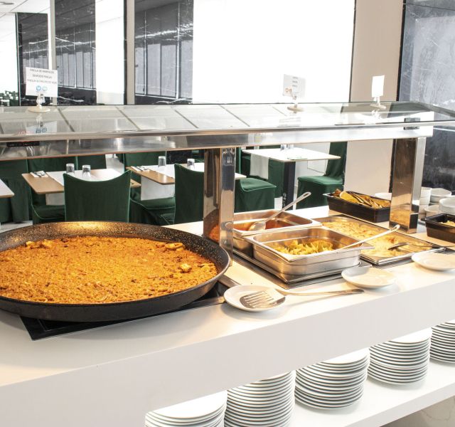 hotel joya benidorm restaurante paella entrada